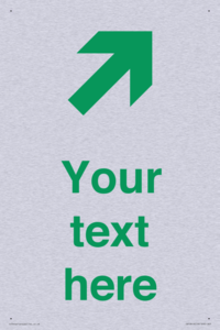 Custom Safe Condition inverse: Green Up right arrow